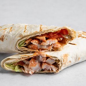 Шаурма с креветками