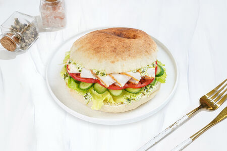 Пита с курицей и фетой