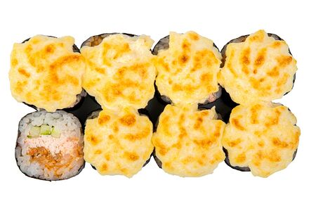 Запеченный ролл Динамит