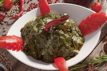 Курица Палак