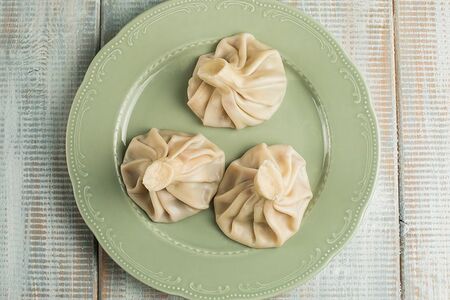 Хинкали с бараниной