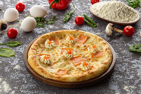 Пицца Сытый лосось