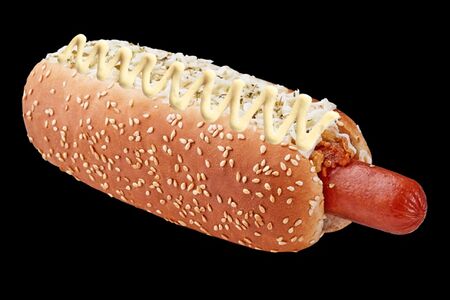 Хот-дог Карбонара