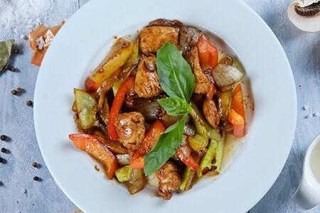 Курица по-китайски халяль