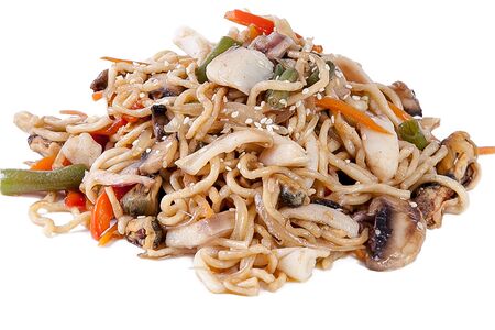 Удон с морепродуктами