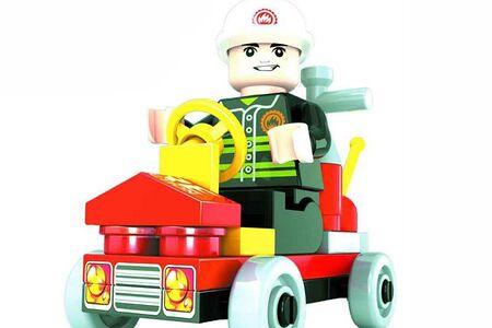 Игрушка констр Пожарная бригада