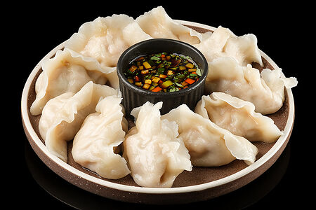 Китайские пельмени со свининой