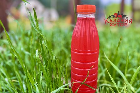 Клюквенный морс с мятой