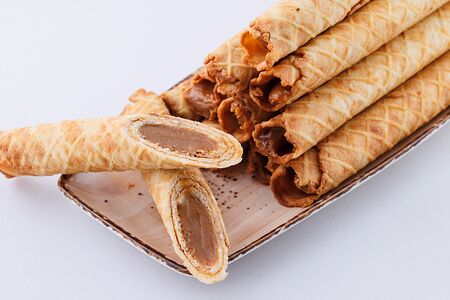 Вафельная трубочка