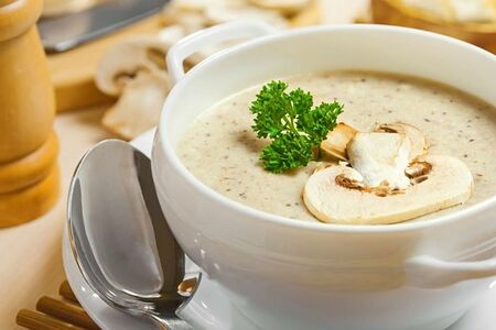 Крем-суп из шампиньонов