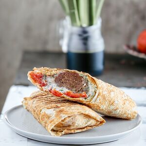 Люля из телятины в лаваше