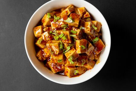 Мапо тофу в остром соусе