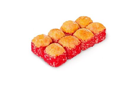 Запеченный ролл с креветкой