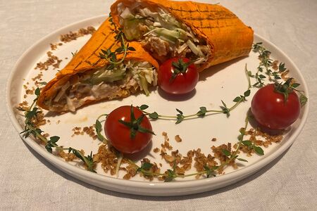 Классическая в сырном лаваше