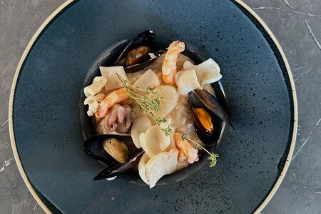 Ризотто с морепродуктами