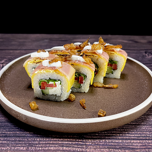 Теплый ролл Бекон-чиз