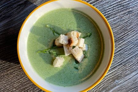 Крем-суп с брокколи