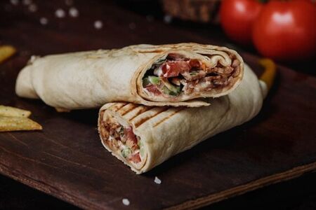 Мини-шаурма свиная