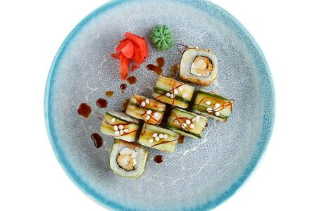 Ролл Грин с креветкой