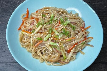 Удон с овощами