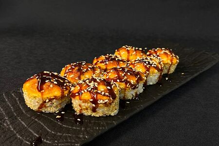 Запечённый с курицей