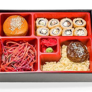 Бенто с говядиной