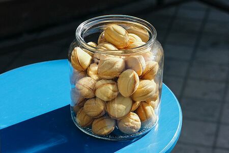 Орешки со сгущенкой