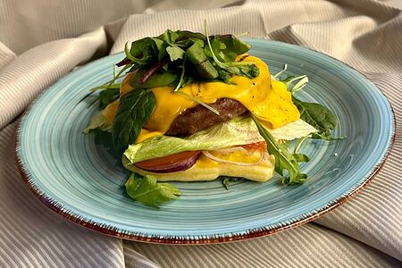 Венские вафли с бифштексом