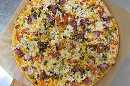 Пицца Деревенская 40см стандартное тесто