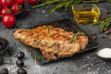 Стейк из свинины