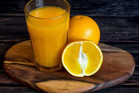 Свежевыжатый апельсиновый сок