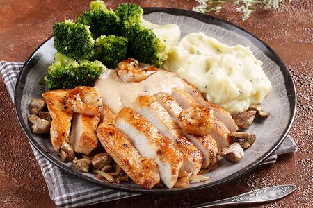 Филе из куриной грудки по-милански