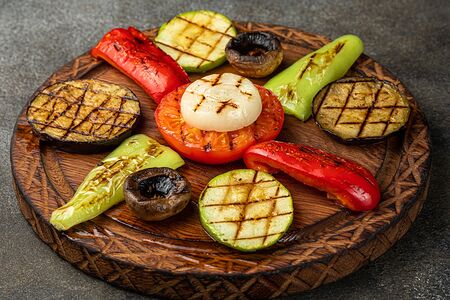 Овощи на углях