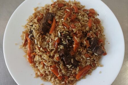 Плов с говядиной