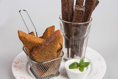 Гренки бородинские