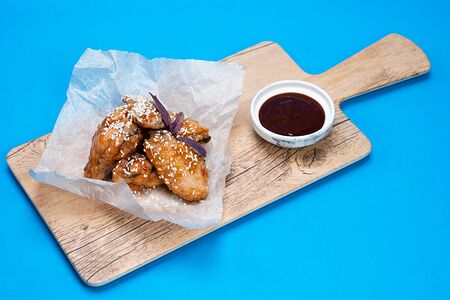 Крылья в кисло-сладком соусе