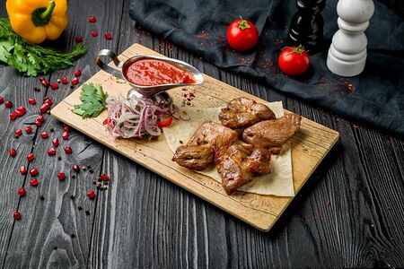 Шашлык из cвинoй шеи