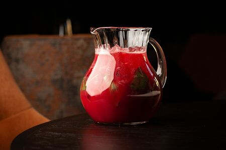 Малина с базиликом