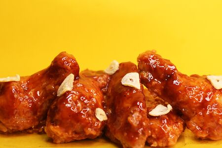 Крылья Медово-чесночные