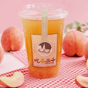 Зеленый чай с персиком