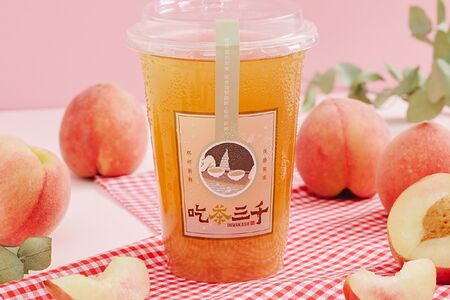 Зеленый чай с персиком