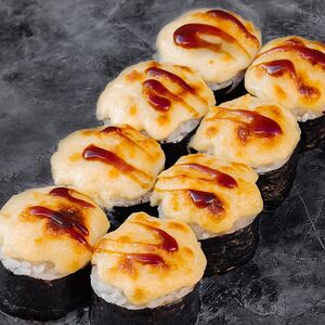 Ролл запеченный с креветкой