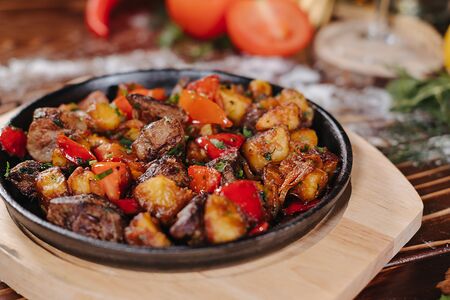 Жаркое с бараниной