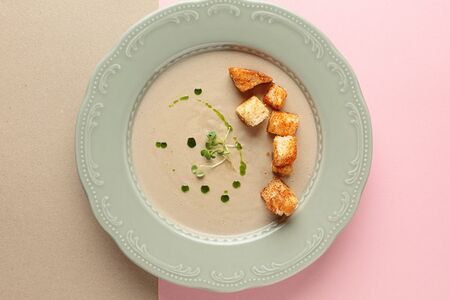 Грибной крем-суп