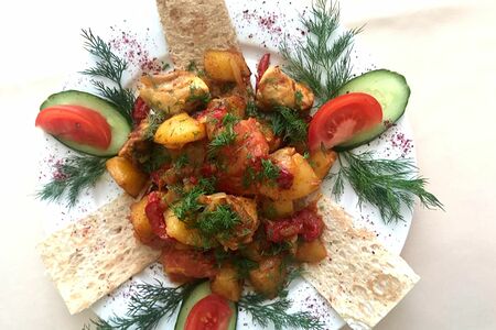 Кура по-домашнему