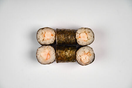 Острый ролл с креветкой