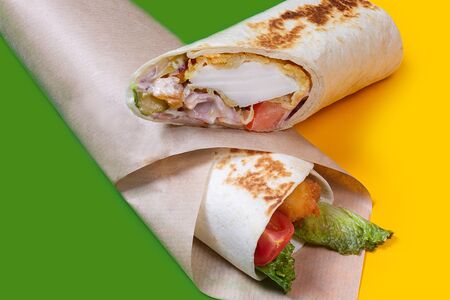 Чикен ролл люкс