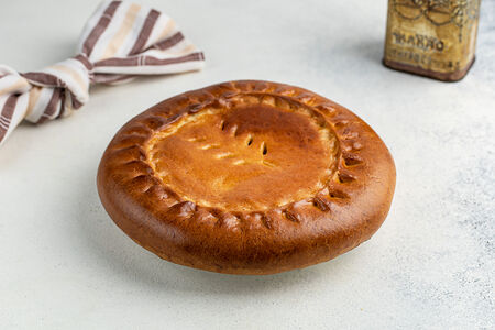 Пирог с капустой и грибами