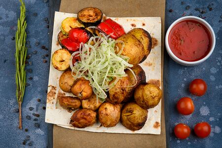 Овощи гриль