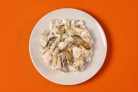 Наполнитель с курицей и корнишонами